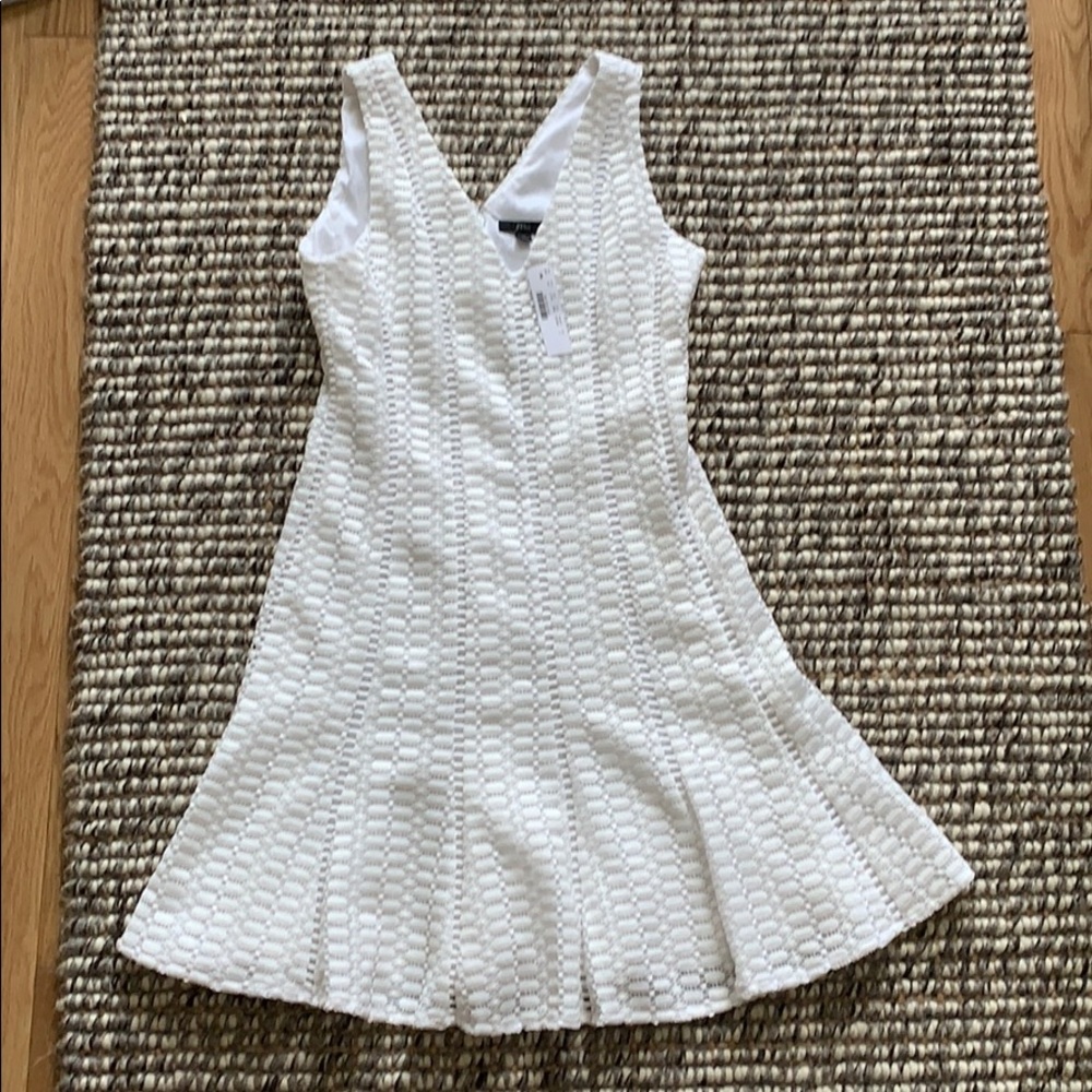 J.Crew White Midi Dress
